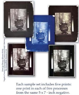 Photographic Print Sample Set 1 (Historic Processes)